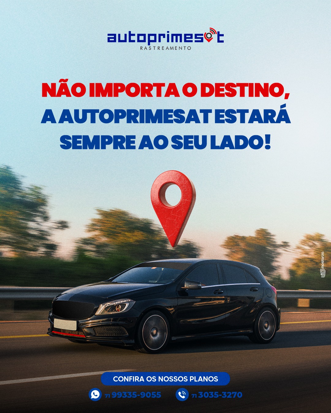 Autoprimesat Rastreamento